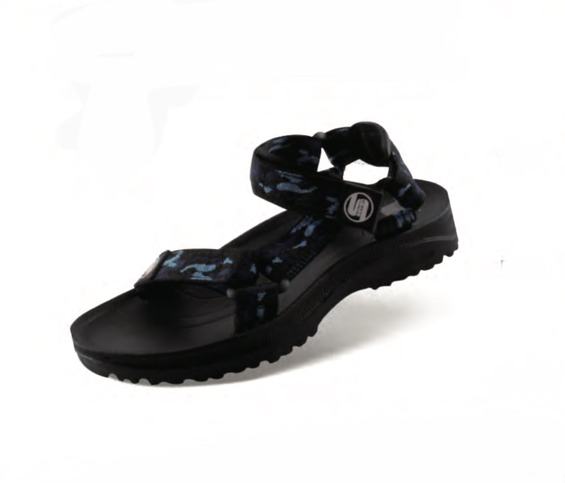 Surf7 Navy Men's Adjustable Strap Sandals - NAVY (FF382M)
